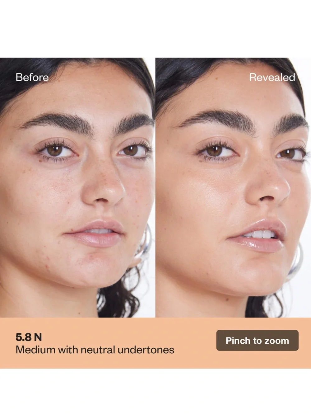 NIB Kosas Mini Revealer Concealer (Tone 5.8 Medium with Neutral Undertones)